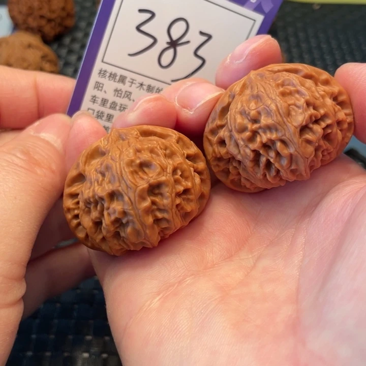 文玩核桃把件40宫灯383