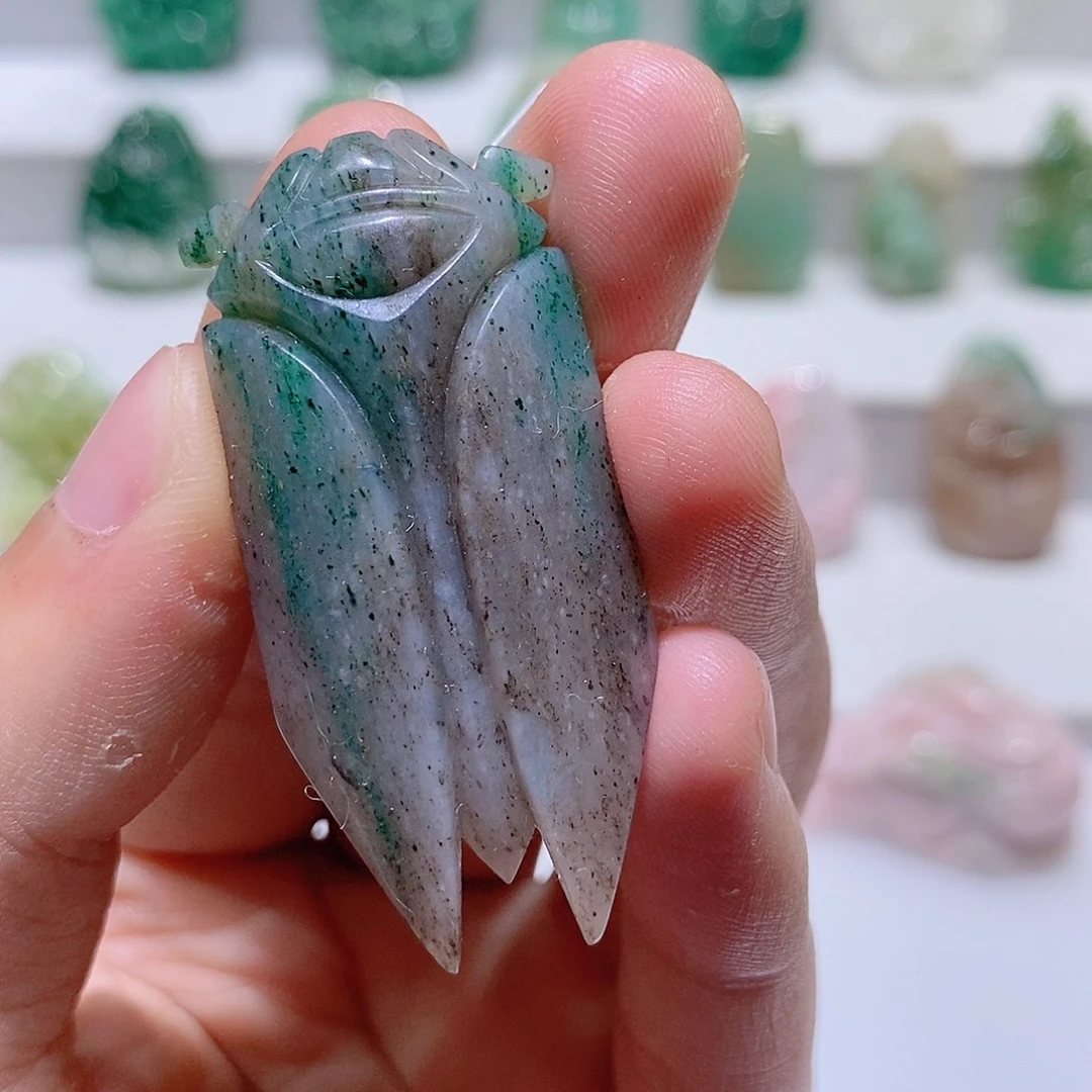 独山玉未镶嵌吊坠