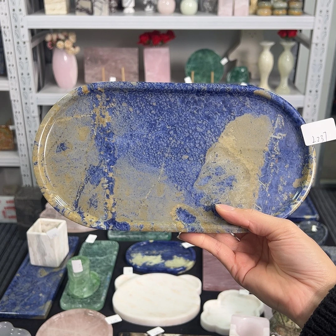 石材玻利维亚蓝。双面封釉。237