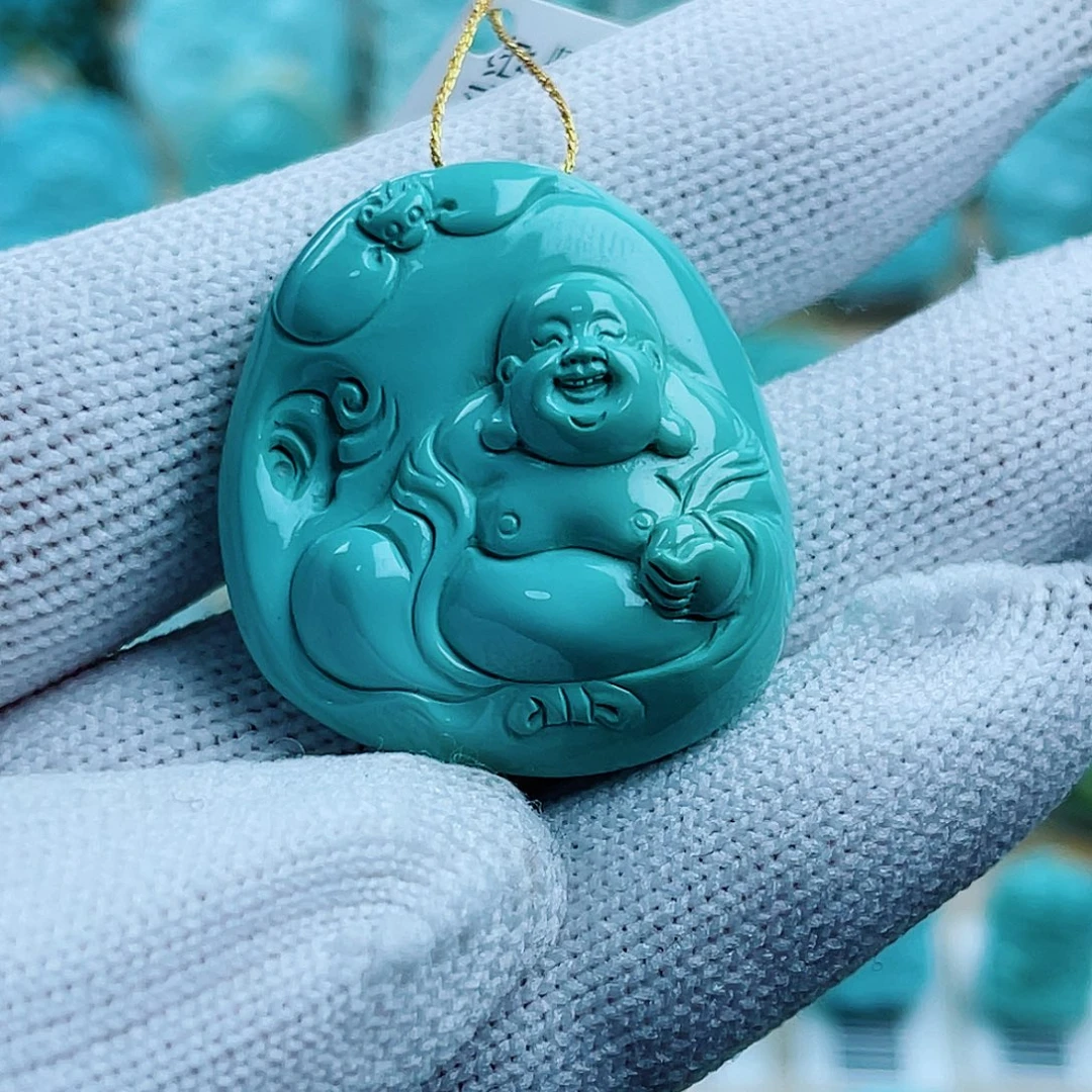 绿松石未镶嵌珠宝奇石