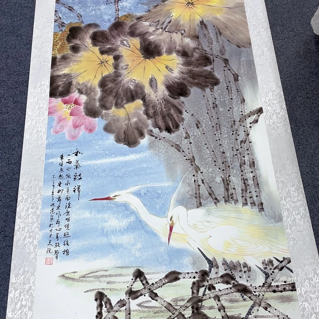 国画作品小姐姐放漏…