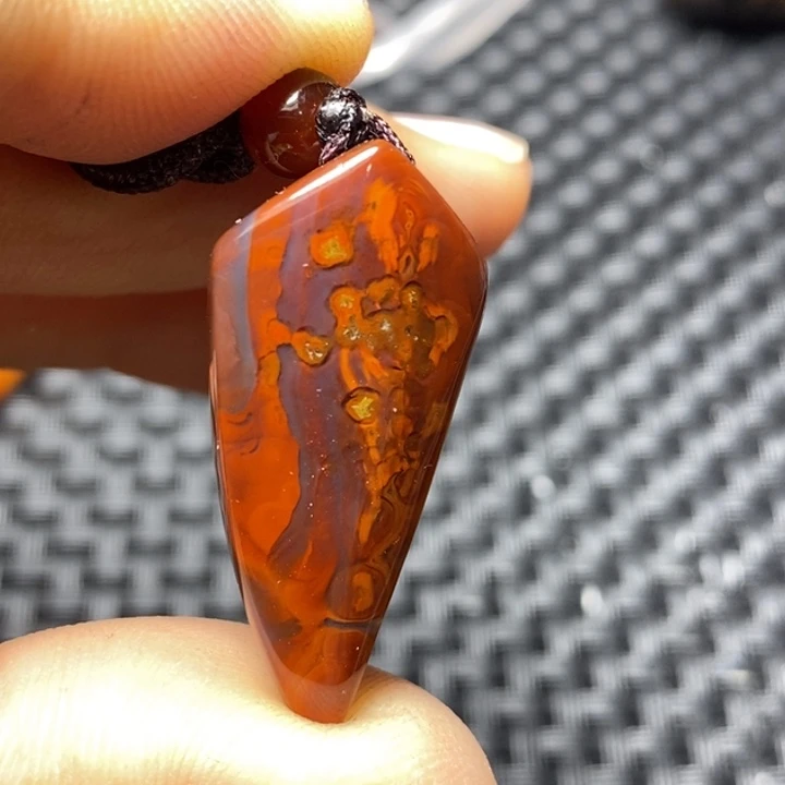 玛瑙/玉髓颈饰未镶嵌糖*ル