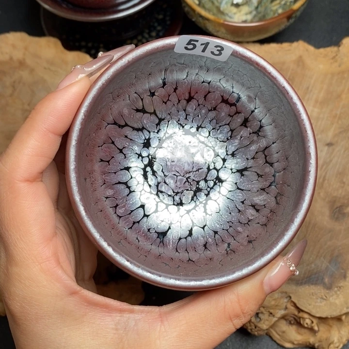 茶盏建窑建盏主人杯513微瑕