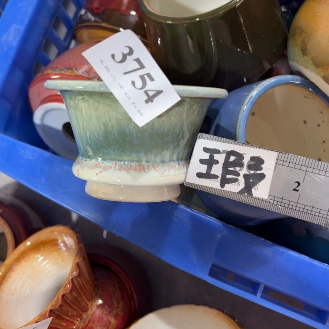 红陶瑕疵景德镇手工花盆