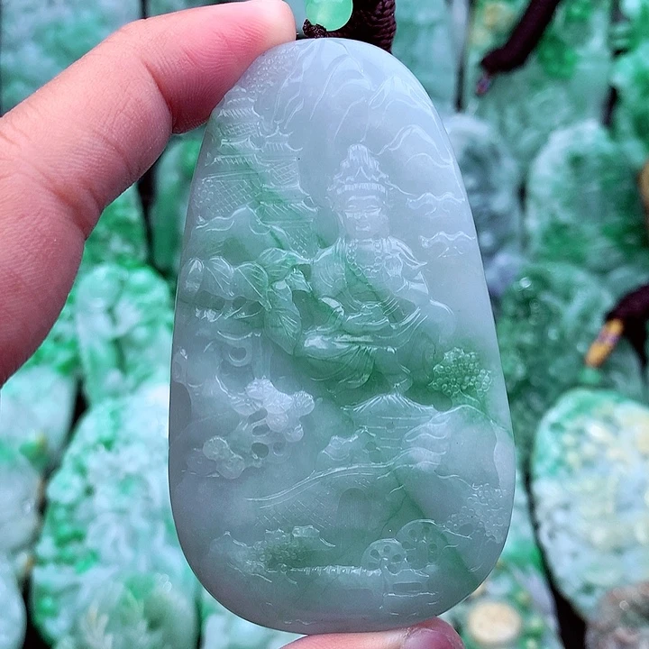 翡翠吊坠(不含链)未镶嵌