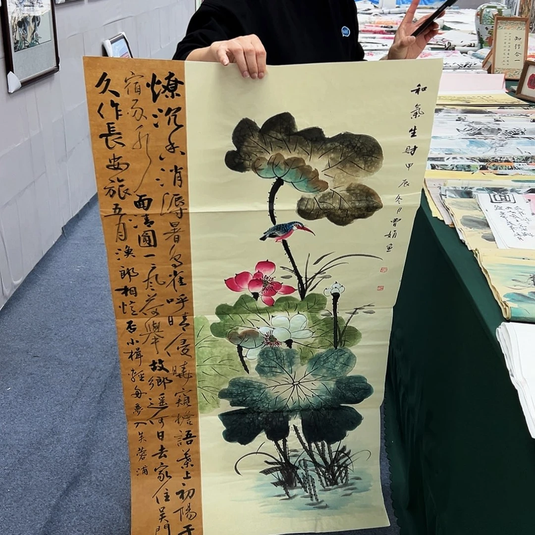 国画宣纸国画纯手绘作品