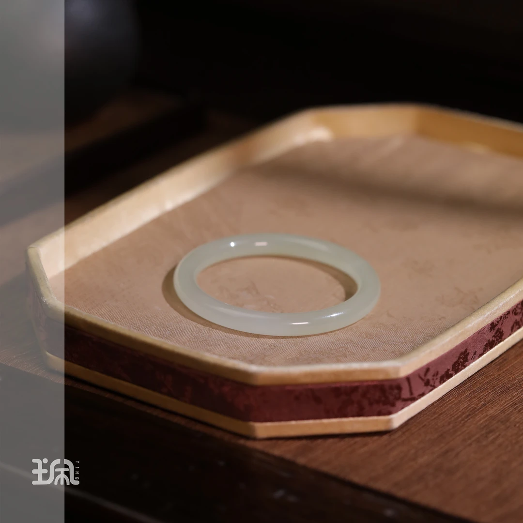 晴时雨|和田玉*手镯*未镶嵌CYC24122213多样性发其一（P）