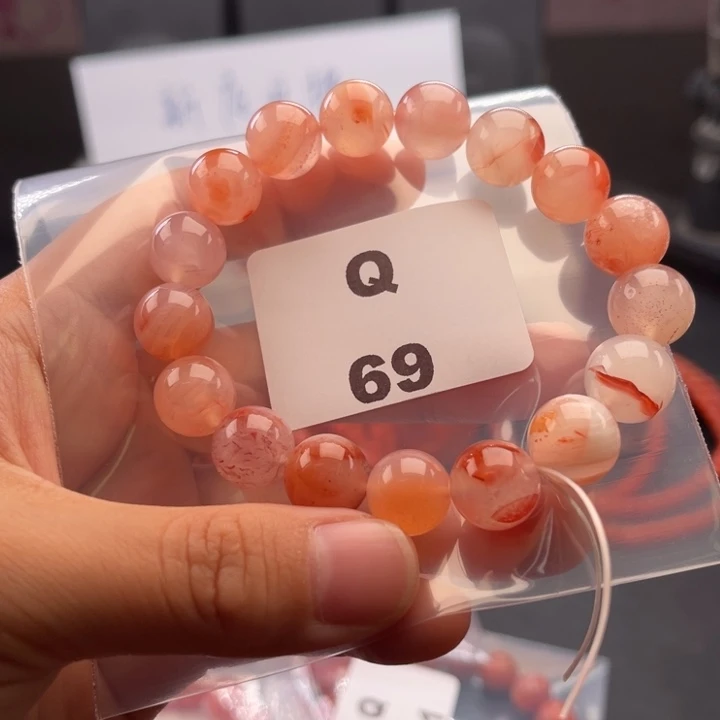 未镶嵌多样性发货默认微瑕11m m南红玛瑙