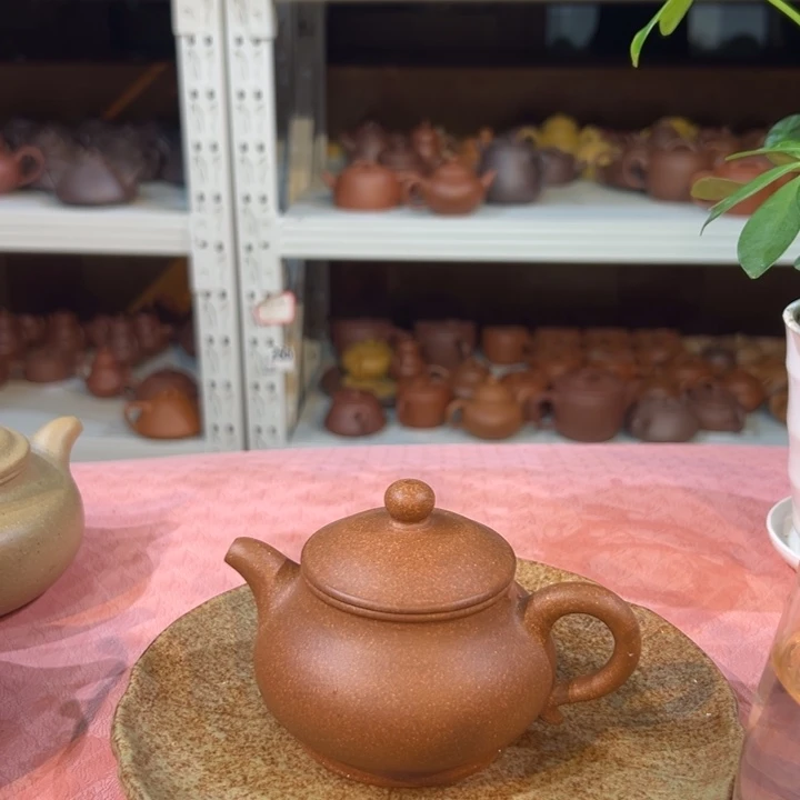 紫砂茶壶降坡潘壶150cc