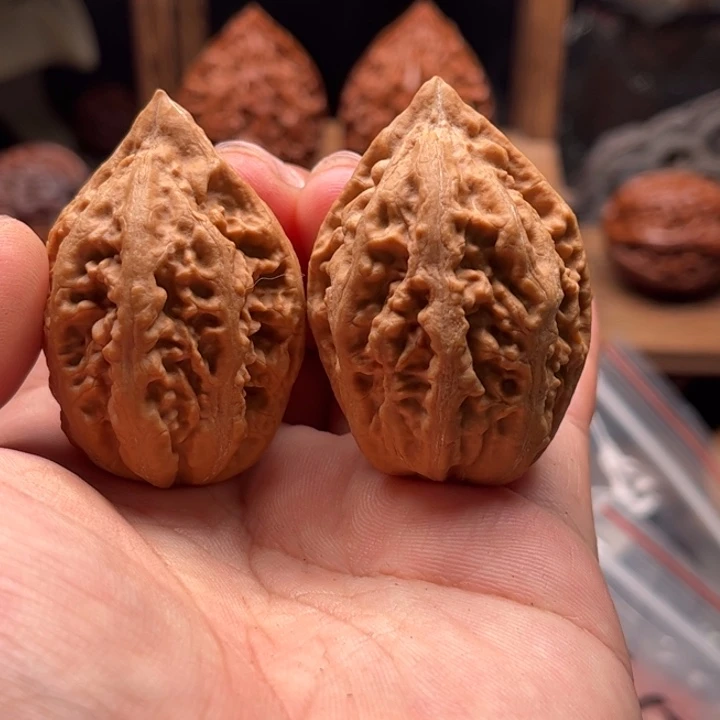 文玩核桃把件楸大胖53