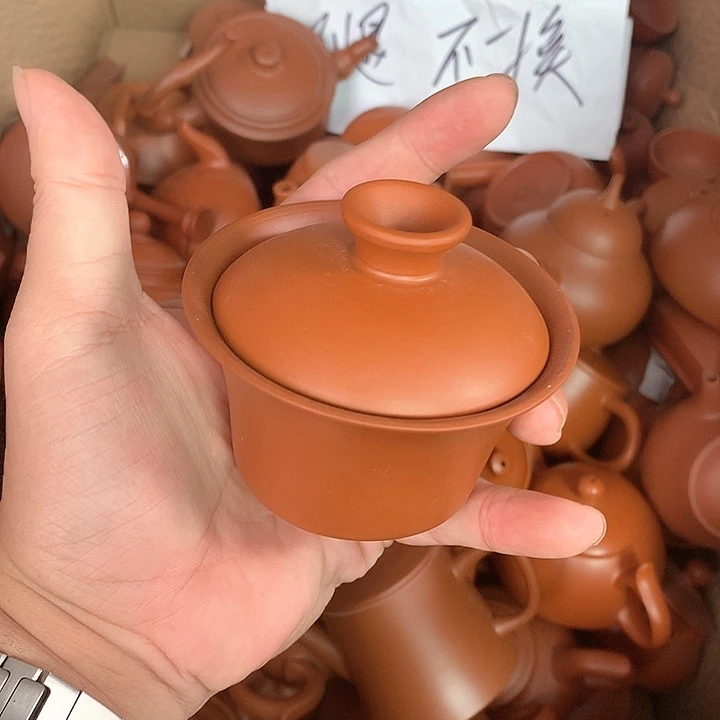 工夫茶具朱泥周边130