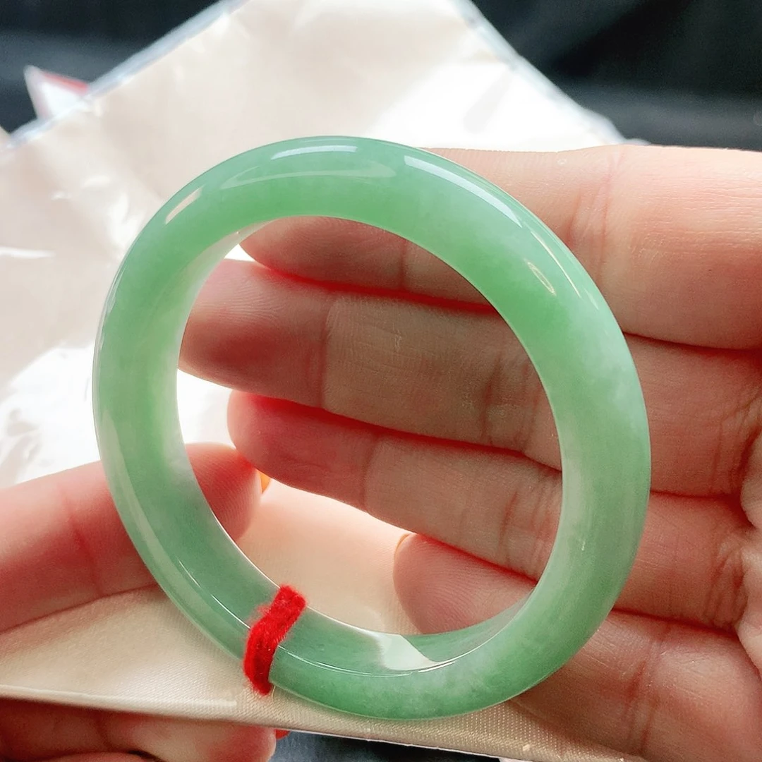 未镶嵌手镯翡翠正圈1464