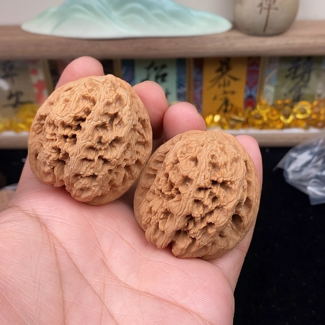 文玩核桃把件坚果强