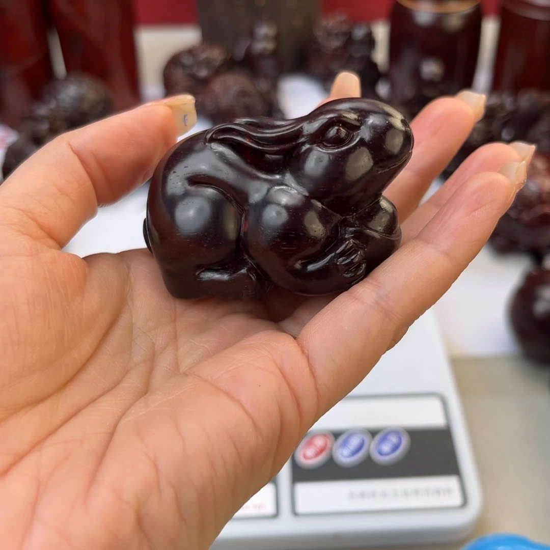 森*焱印度小叶紫檀兔子