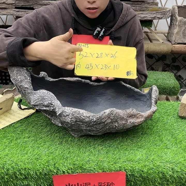 盆景异形花盆鱼缸p2-015