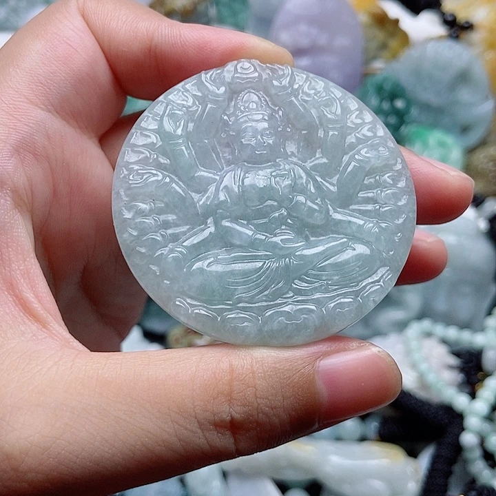 吊坠(不含链)未镶嵌翡翠1