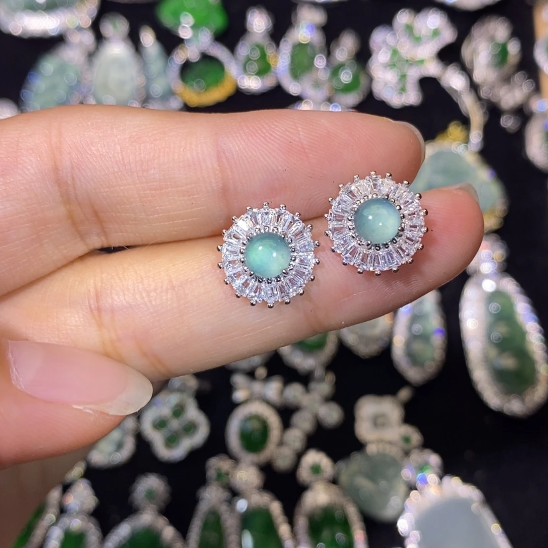 翡翠未镶嵌颈饰天然