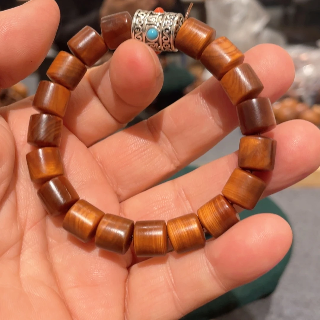 【闪购商品】柏木（崖柏）1.0黑油手串