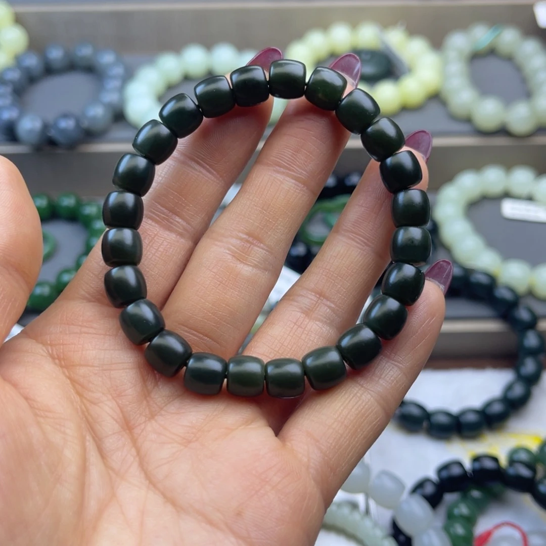 和田玉手链未镶嵌