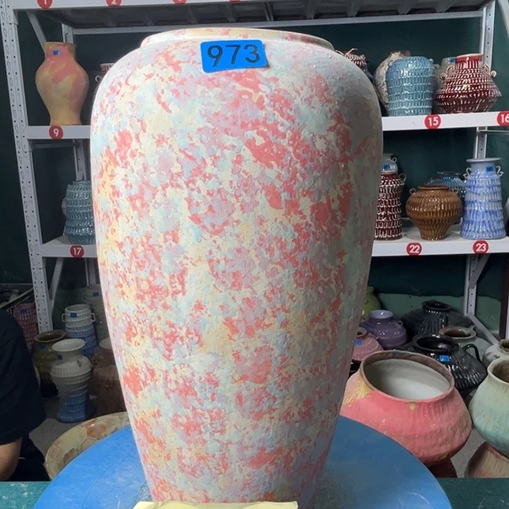 景德镇陶瓷花盆花器973
