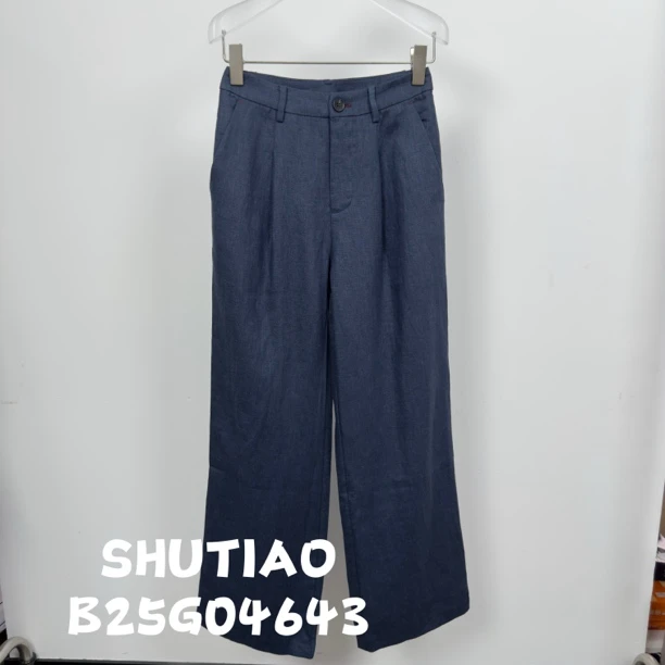 【SHUTIAO】2025夏季：新款小众设计款裤子B25G04643