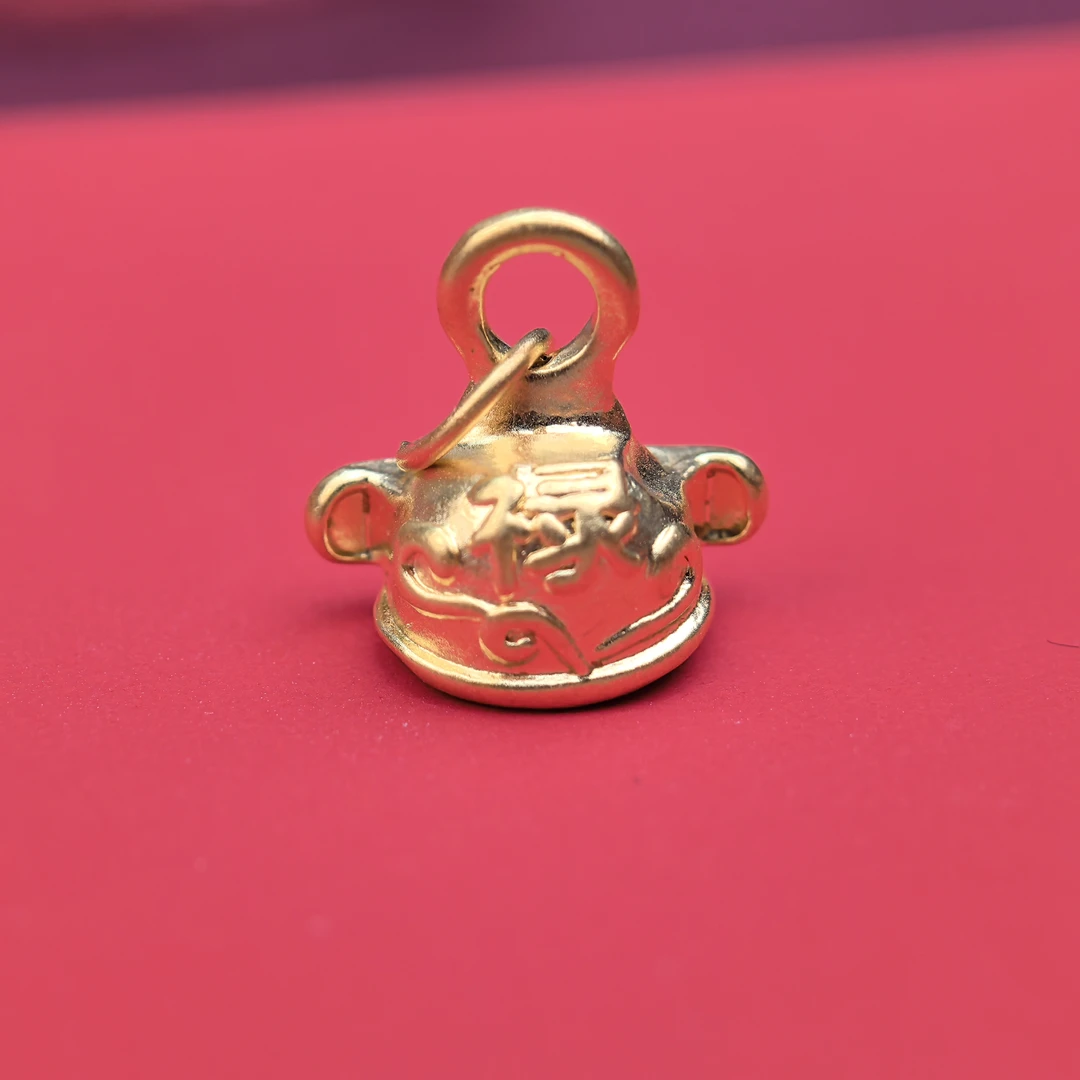 足金999福禄小官帽（配件）-JFX1213