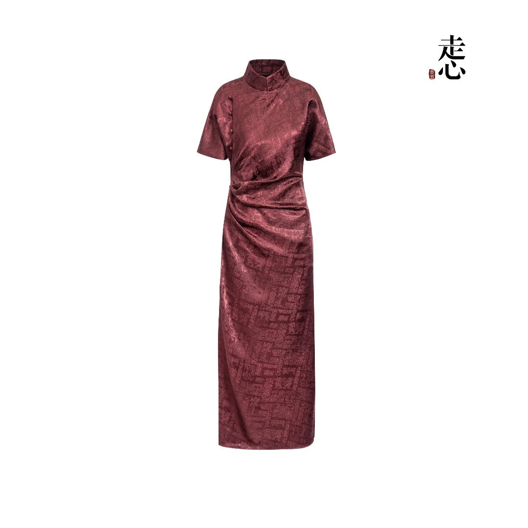 【香云走心】四神兽香云纱旗袍裙25Z26215469