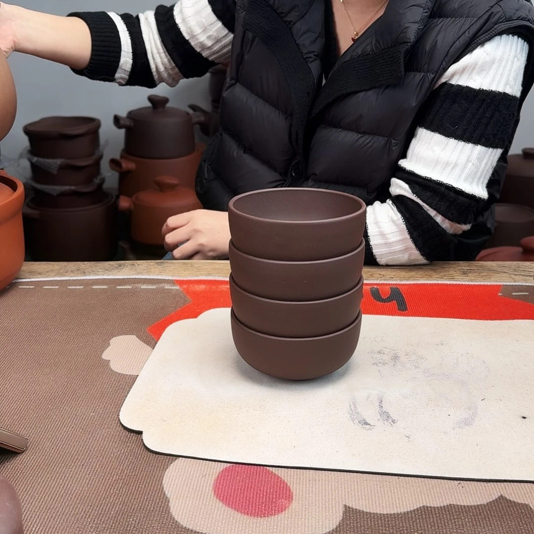 紫砂碗12厘米一单到手4个