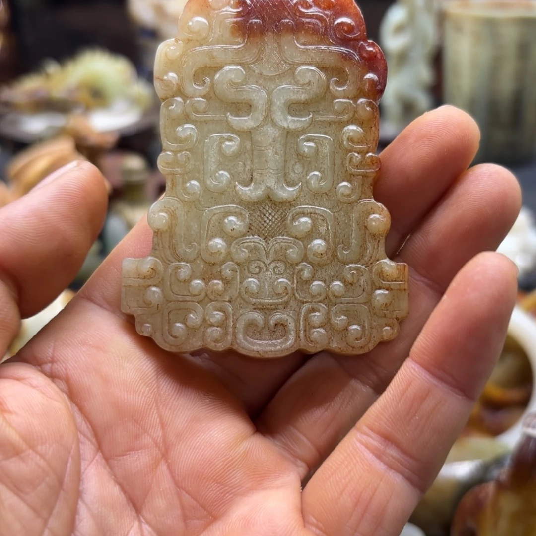 和田玉（糖玉）未镶嵌挂件