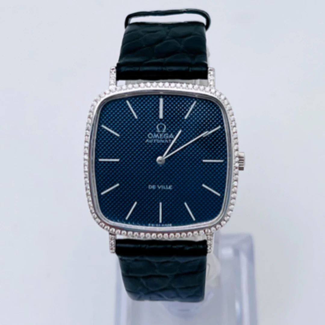 95新 Omega/欧米茄 寄卖欧米茄22126自动机械瑞士名表赠表带