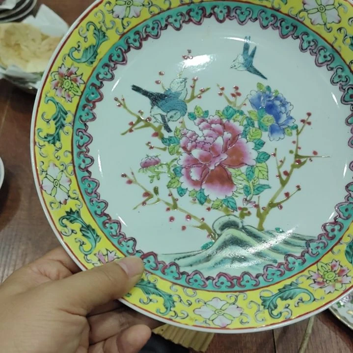@***”陶瓷景德镇盘子一个