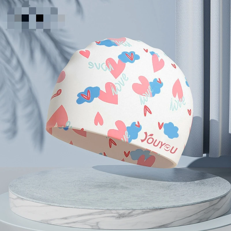 户外泳帽女款防水不勒头2025新款长发加大专用男士儿童硅胶游泳帽