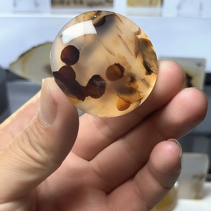 玛瑙/玉髓未镶嵌吊坠(不含链)