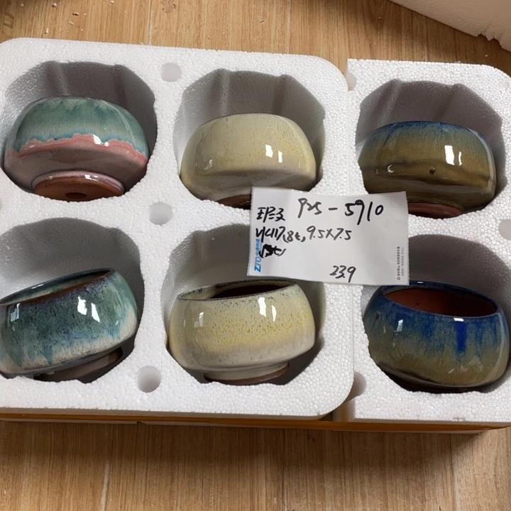 粗陶多肉花盆微瑕5910