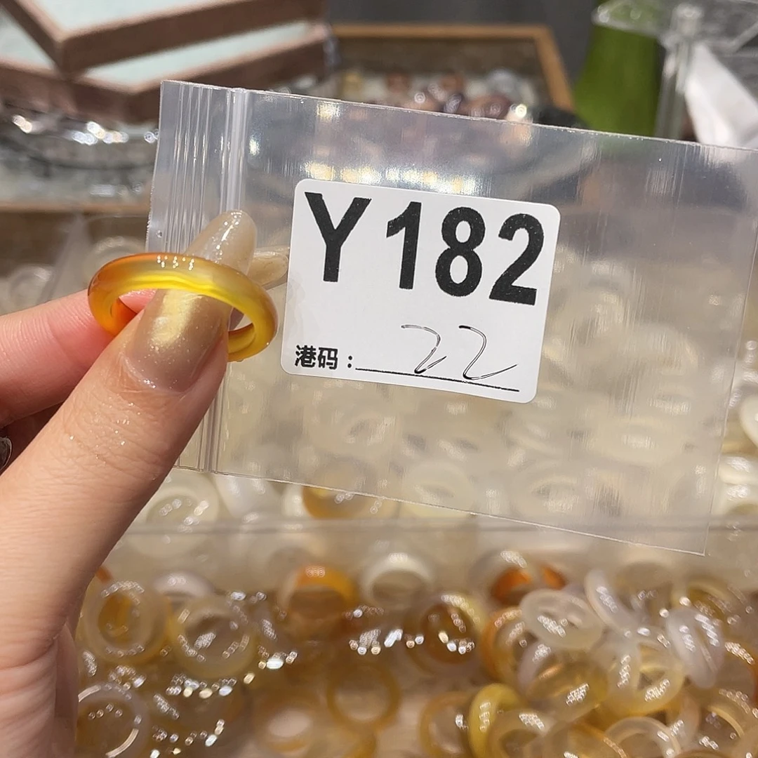 玛瑙/玉髓未镶嵌戒指182