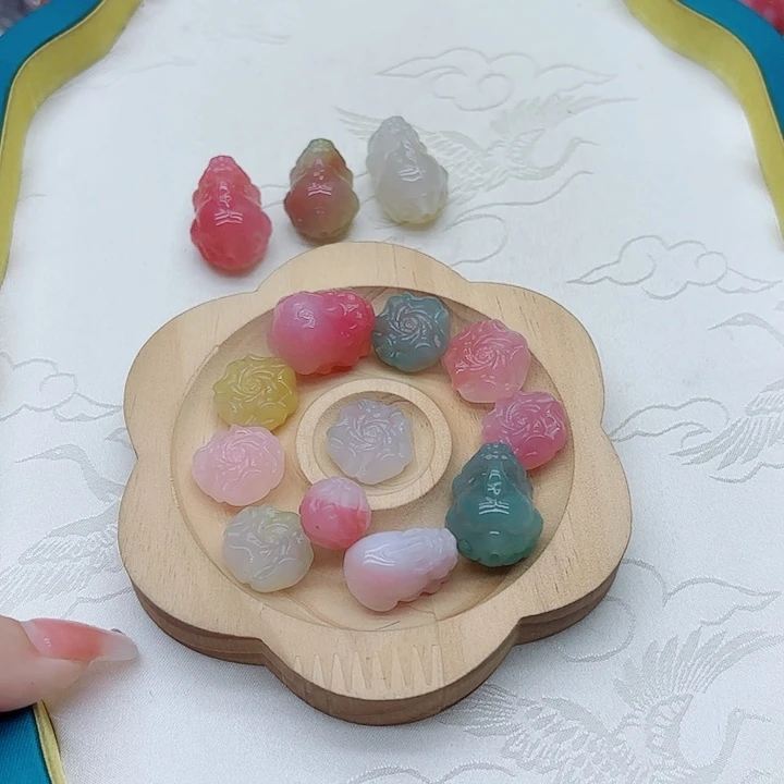 玛瑙/玉髓未镶嵌手链盐源5