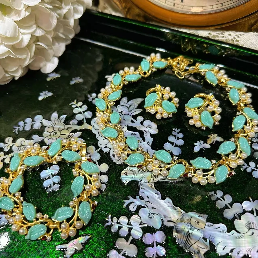 翠法丽 经典三件套 木公 木公项链