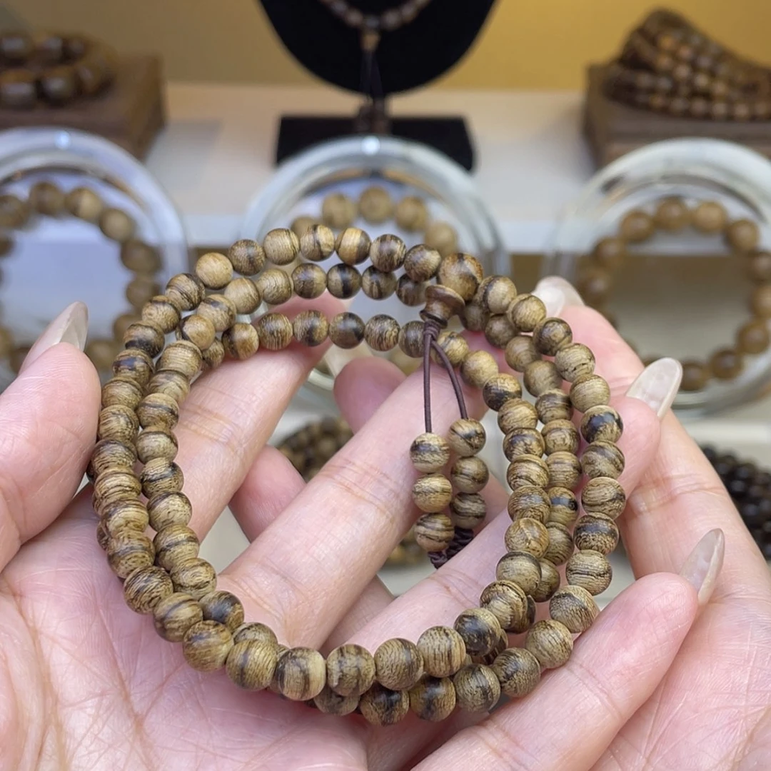 【闪购商品】沉香手串小*儿印尼达拉干