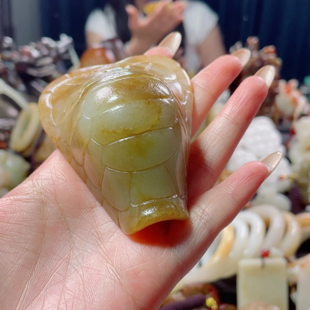 狂***术未镶嵌和田玉把件