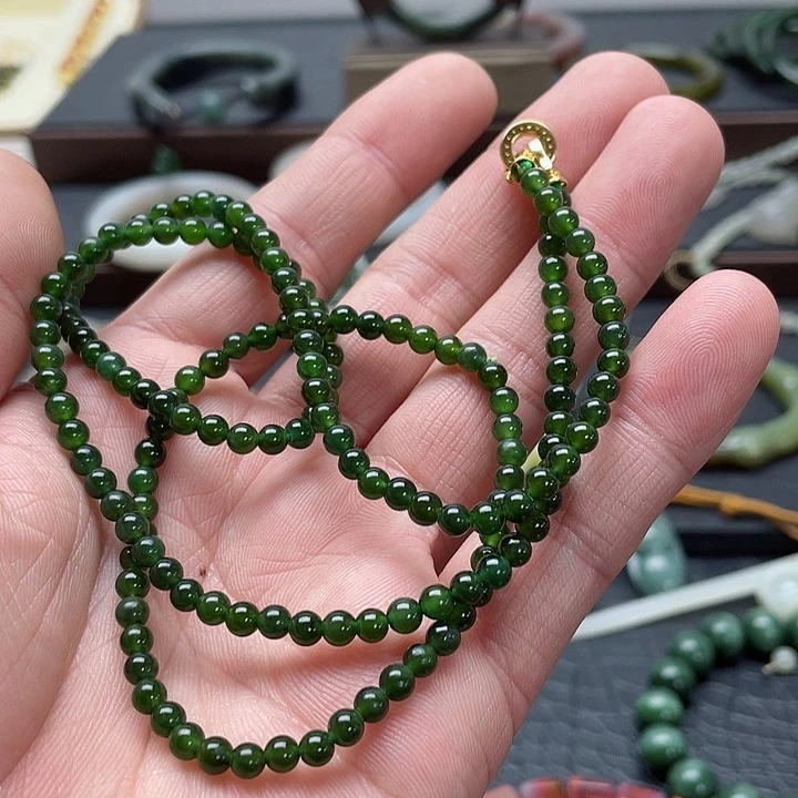 白玉菩提吊坠小**心吊坠