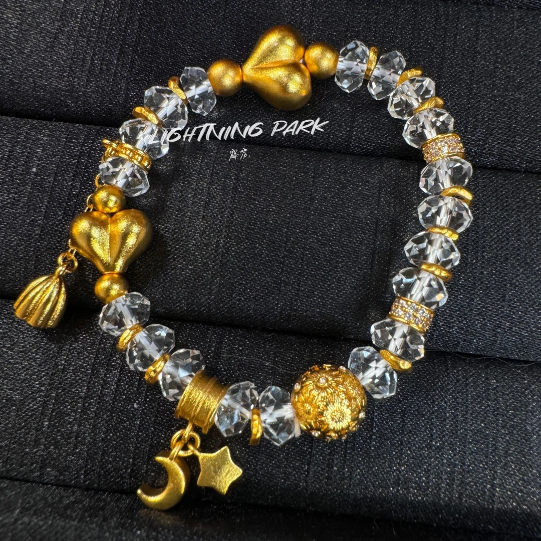 铜合金手链   镀K金LIGHTNINGPARK【惊喜盒子】新中式宫廷公主S-38