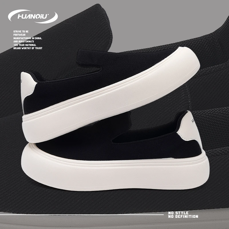 环球帅气经典复古板鞋男2025夏季百搭休闲学生舒适ins低帮防滑鞋
