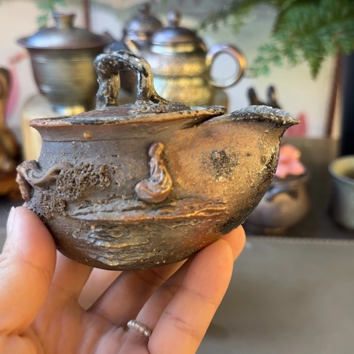 粗砂茶壶柴烧福利新品多多