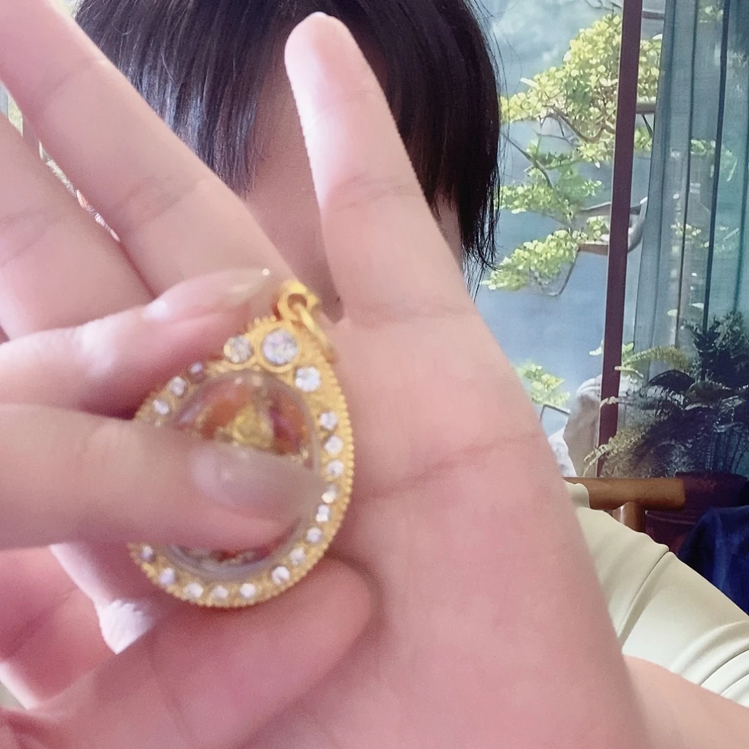 泥塑小象吊坠福莉挂件