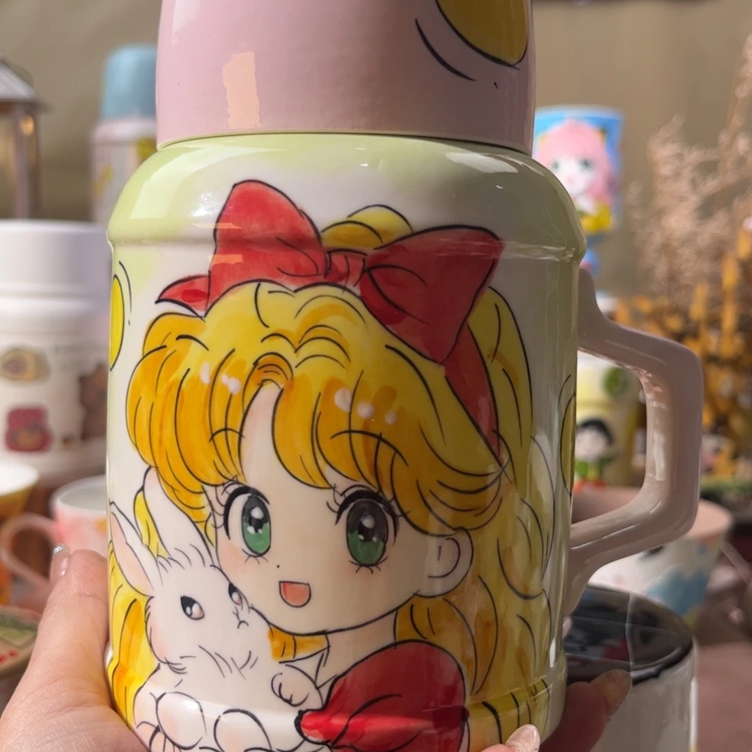 景德镇陶瓷手绘文创水杯