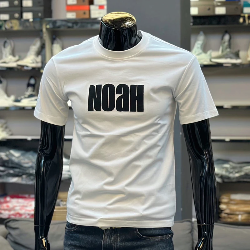 DeweLvum夏季休闲时尚舒适透气短袖t恤男潮圆领打底潮牌上衣男装