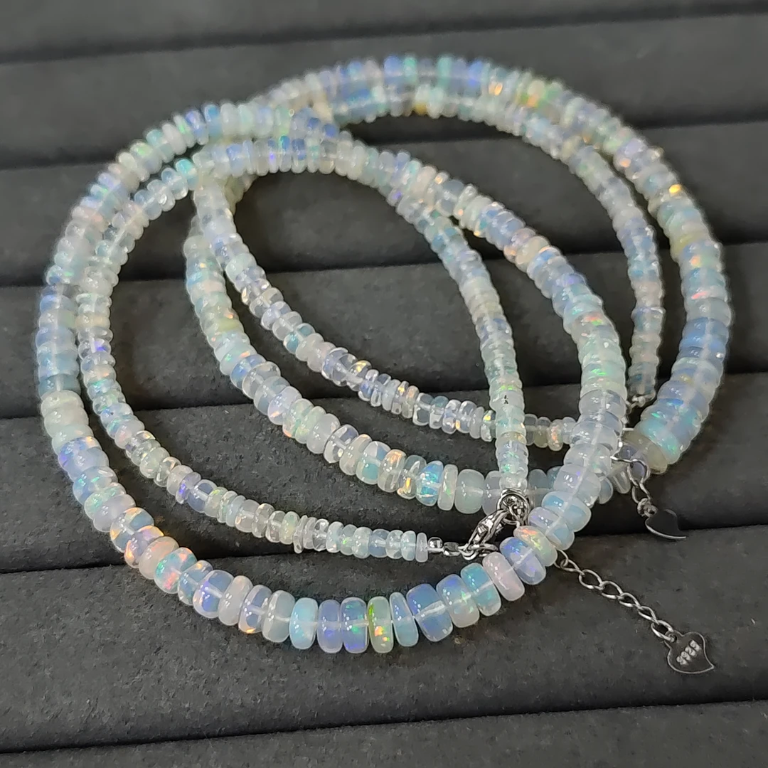 【书记甄选】天然欧泊塔链 多样性发一件 3328QQ