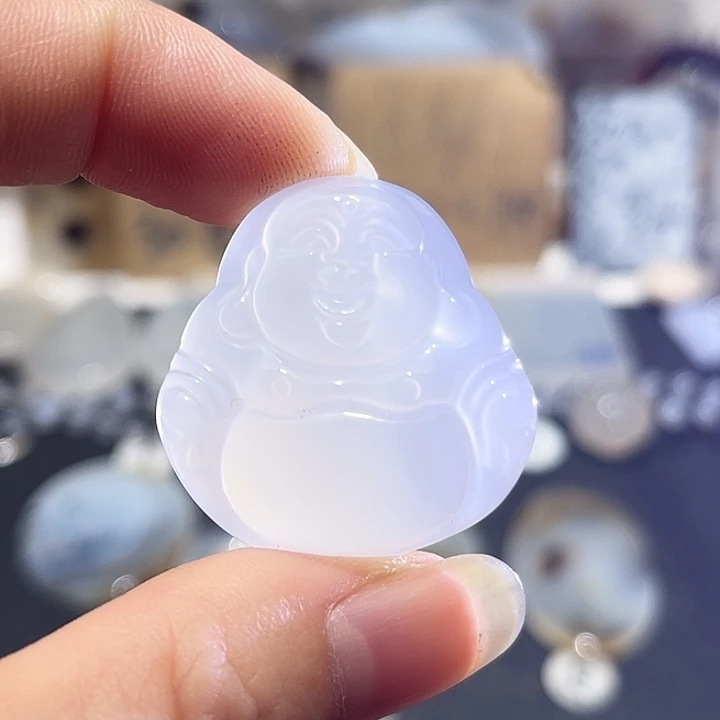 玛瑙/玉髓未镶嵌吊坠(不含链)