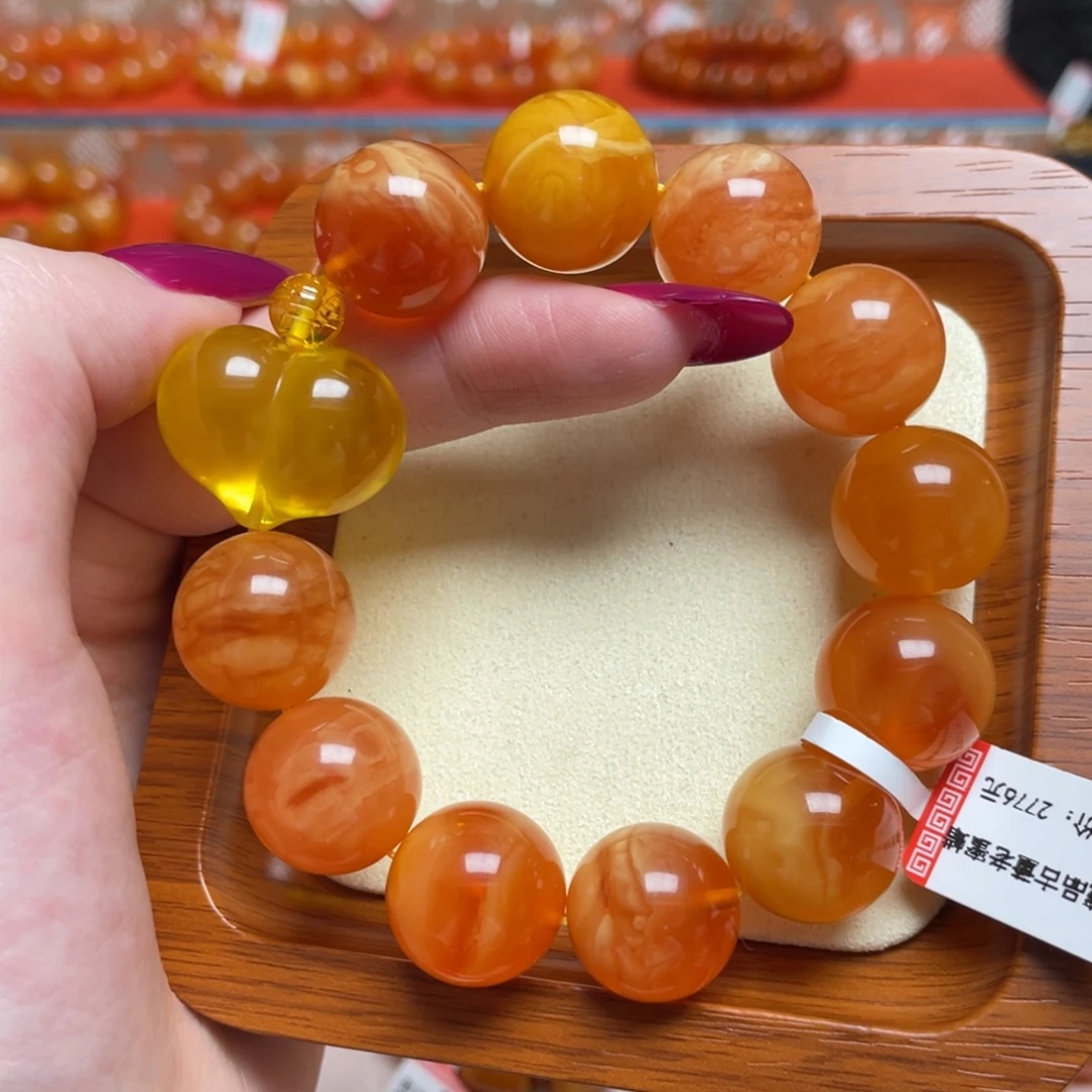 手链蜜蜡未镶嵌手串