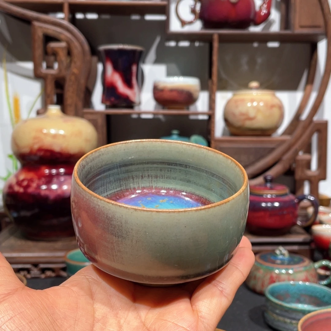 中国神后钧瓷茶器
